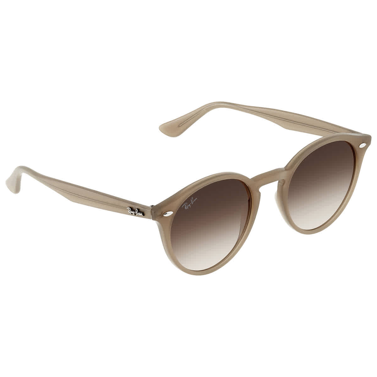 Ray Ban Brown Gradient Round Men's Sunglasses RB2180 616613 51