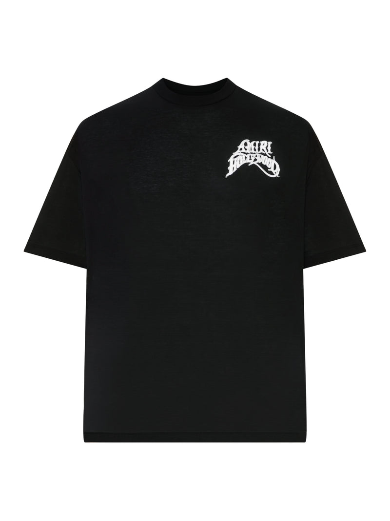 Amiri Men Skate Hollywood Lightweight Knit T-Shirt