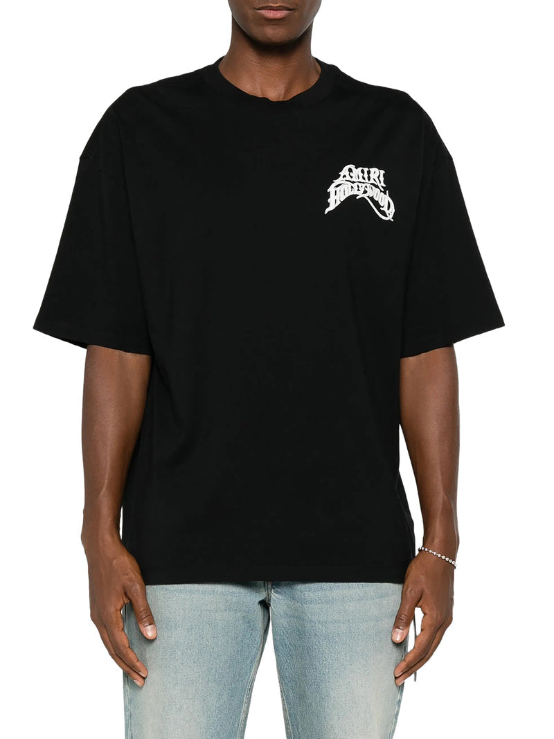 Amiri Men Skate Hollywood Lightweight Knit T-Shirt