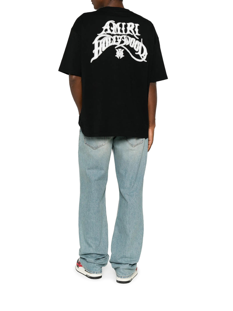 Amiri Men Skate Hollywood Lightweight Knit T-Shirt