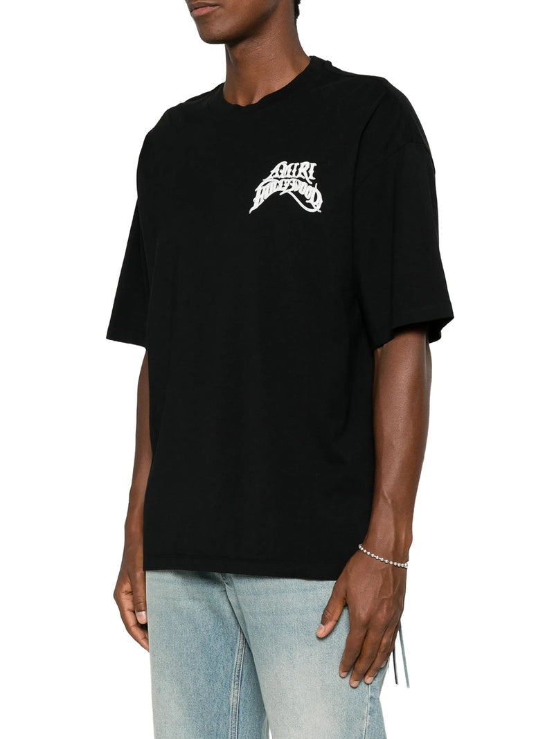 Amiri Men Skate Hollywood Lightweight Knit T-Shirt