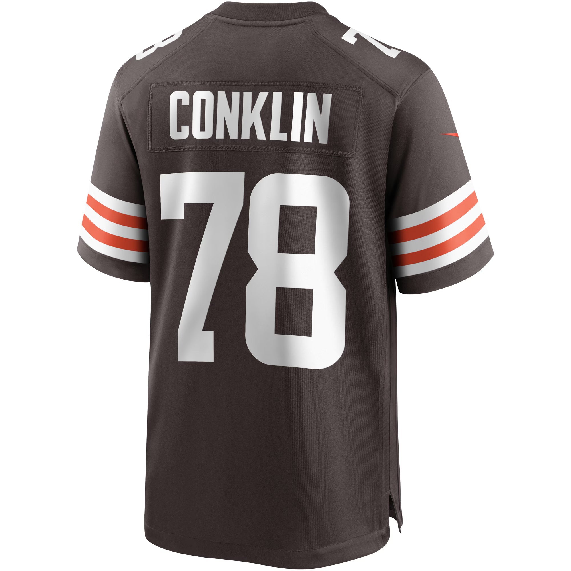 Cleveland Browns Jack Conklin Brown Game Player Jersey
