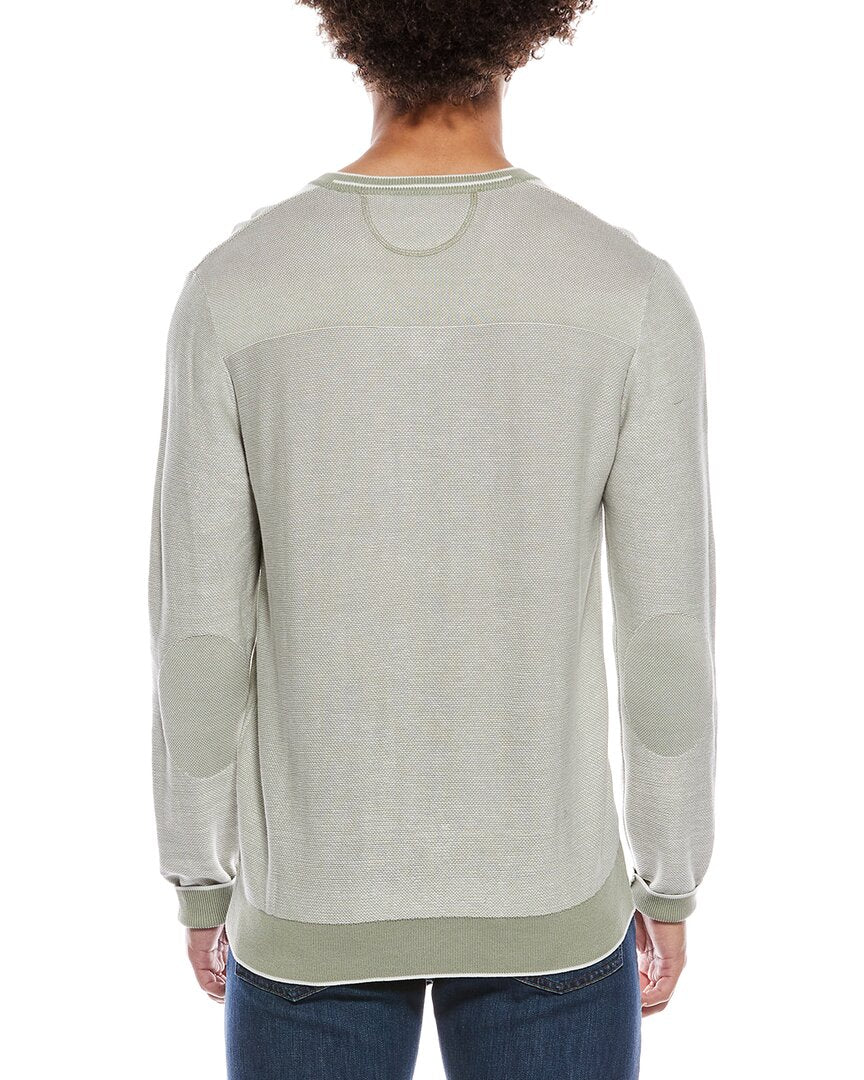 Raffi Links Stitch V-Neck Sweater
