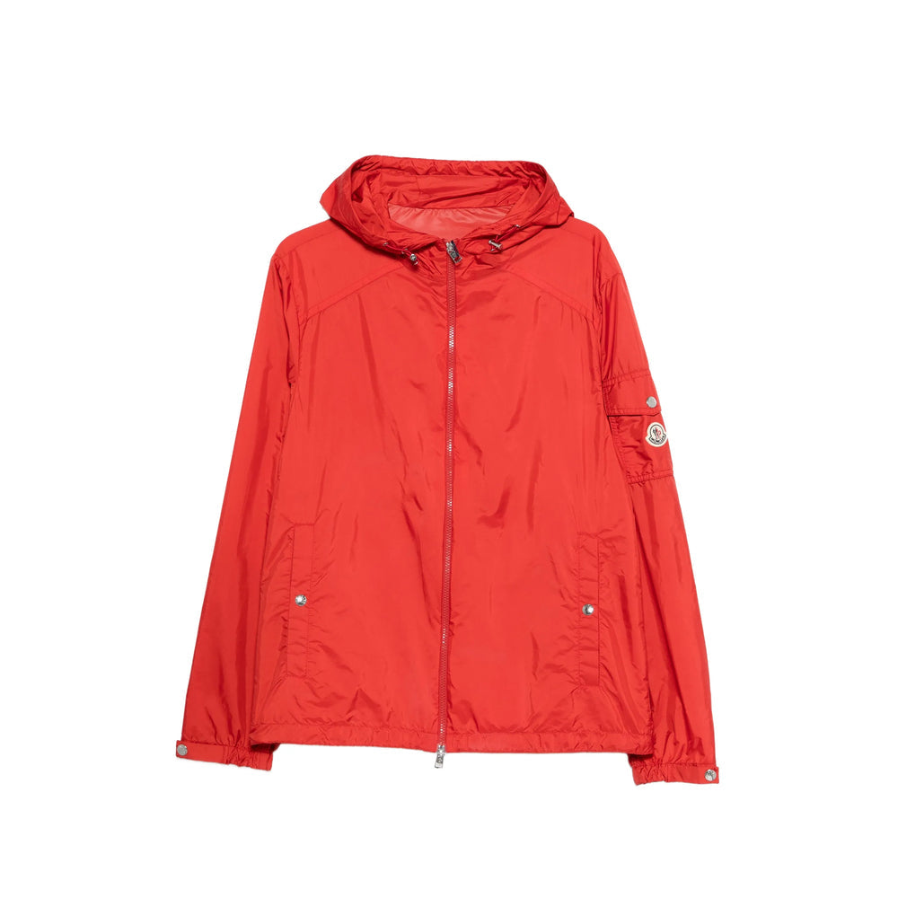 Moncler Red Jackets - Hooded Jackets Men
