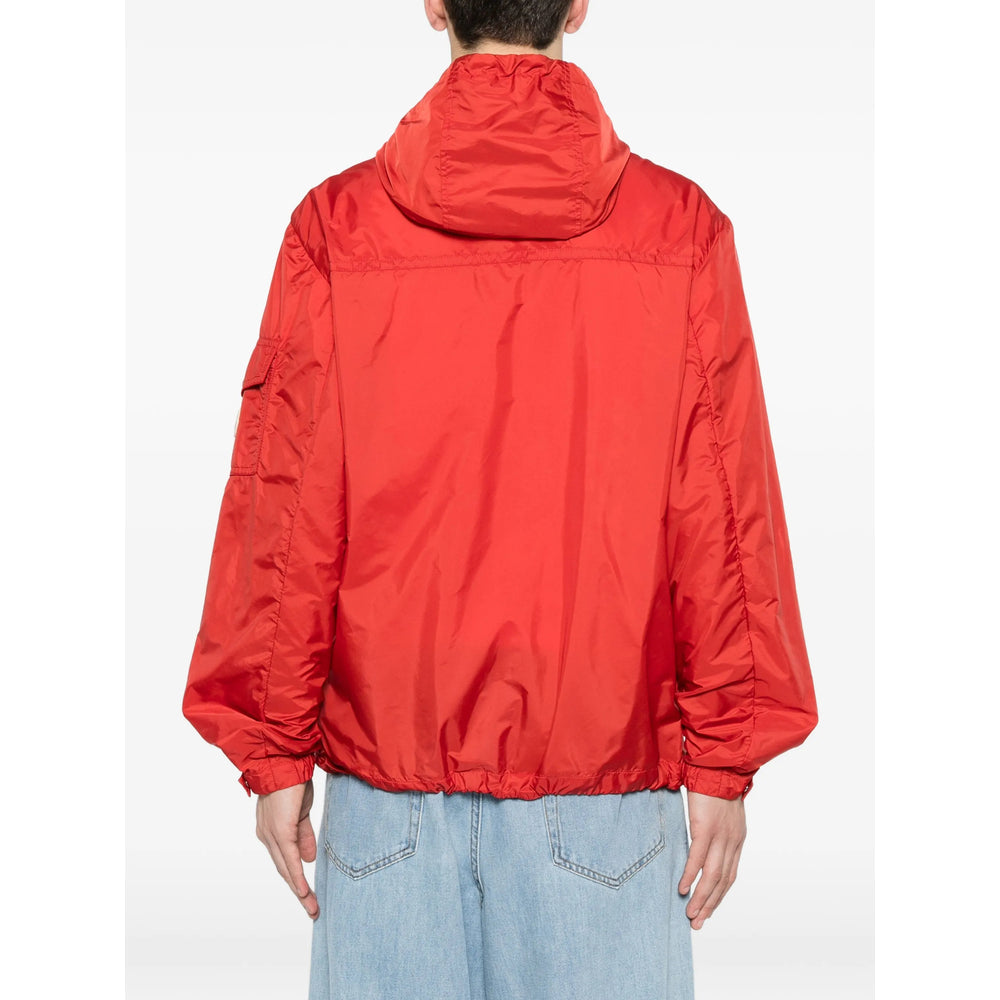 Moncler Red Jackets - Hooded Jackets Men