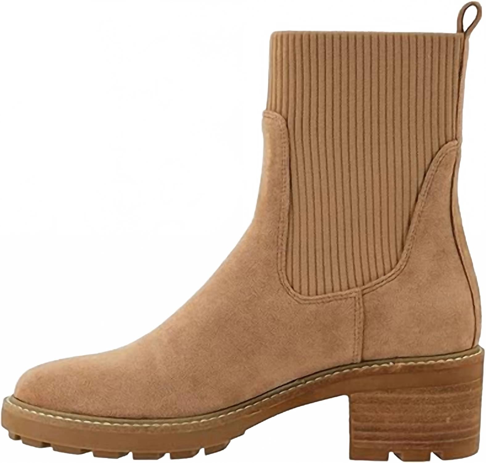 Women's Goodness Gracious Heeled Boot In Camel