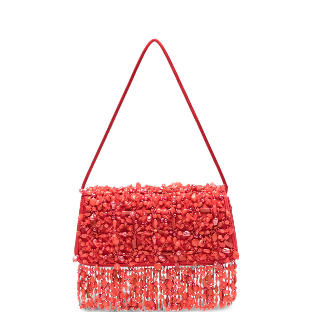 Cult Gaia Red Shoulder Bags Women