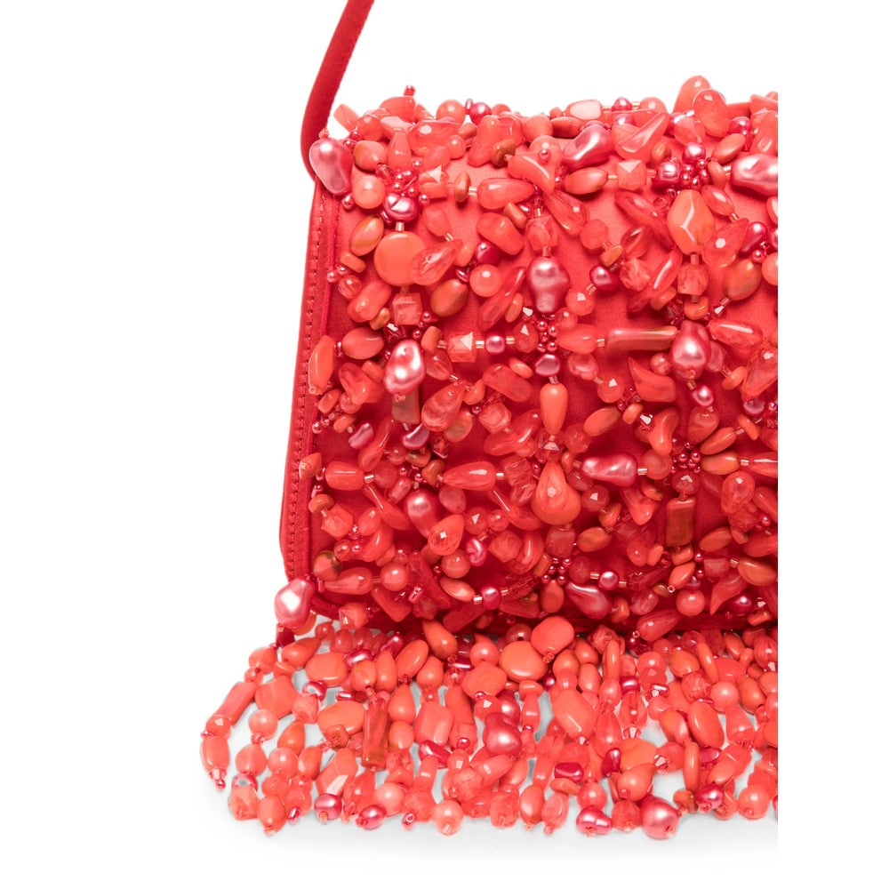 Cult Gaia Red Shoulder Bags Women