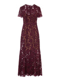 Self-Portrait Women Midi Lace Dress