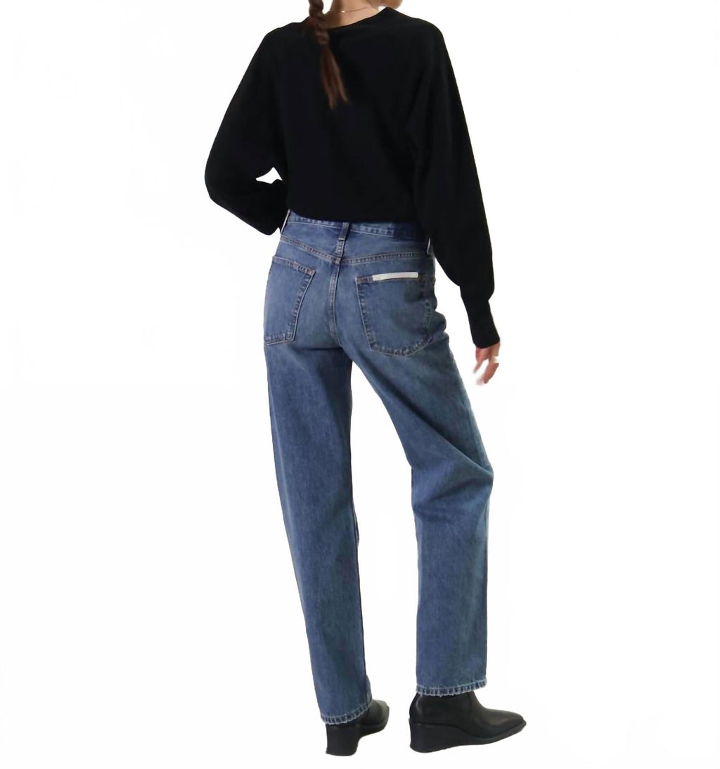Altin Straight Loose Fit Jeans In Blue