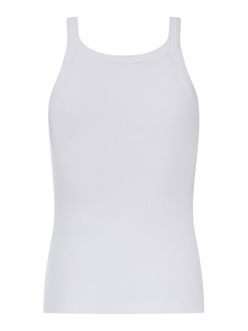 Fendi Women Ribbed Cotton Top