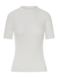 Fendi Women White Cotton Sweater With Front Logo