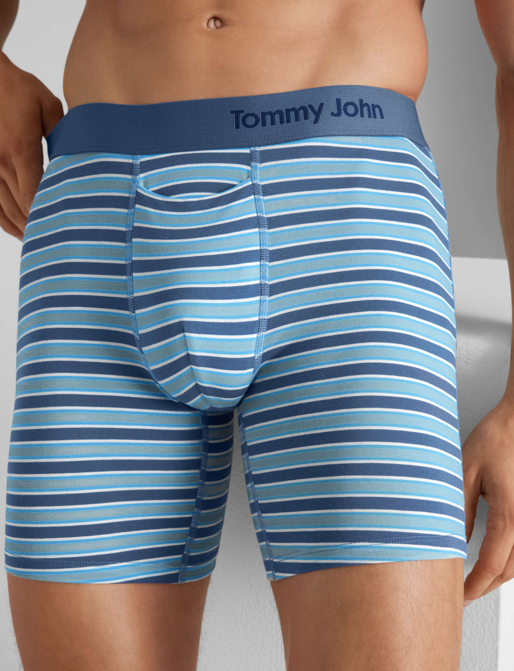 Men's Cool Cotton Mid-Length Boxer Brief 6"