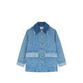 Ganni Blue Jackets - Denim Jackets Women