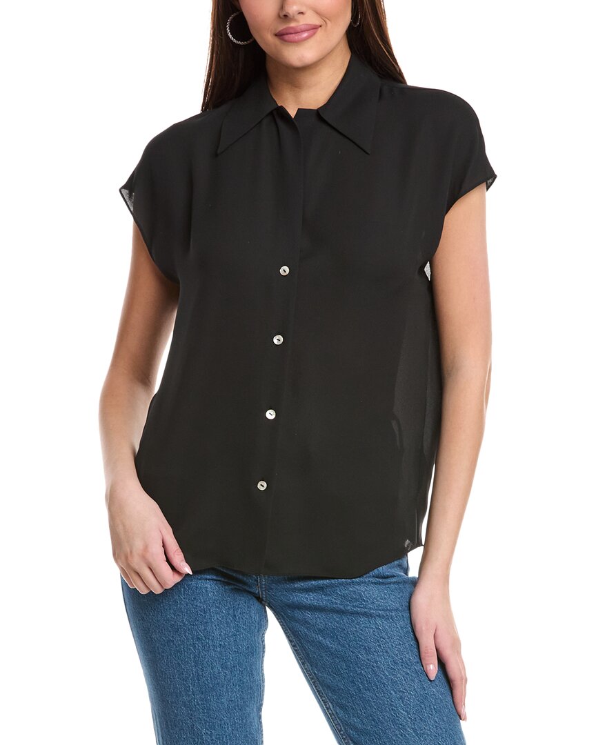 Vince Cap Sleeve Blouse