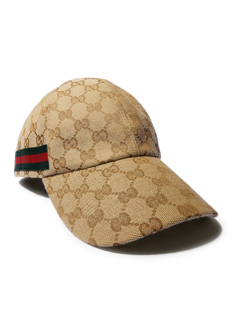 Gucci Men Web Baseball Cap