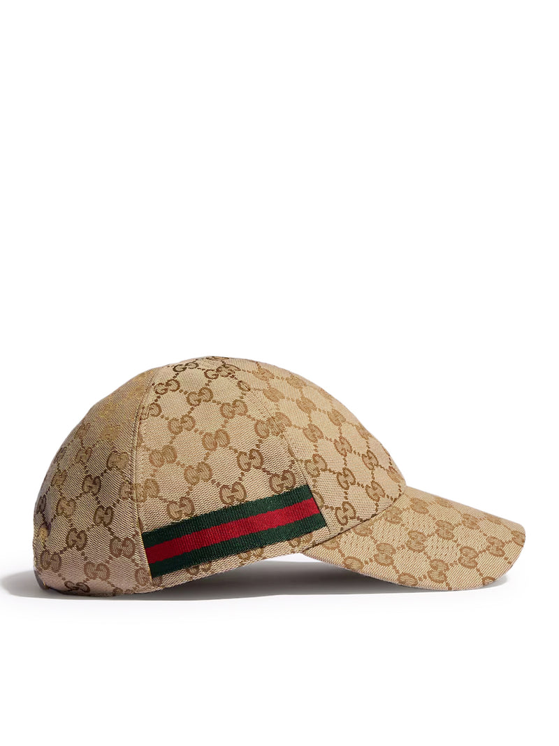 Gucci Men Web Baseball Cap