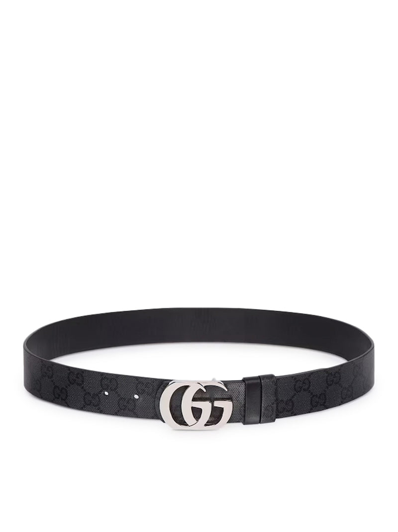 Gucci Men Reversible Gg Marmont Cut Belt