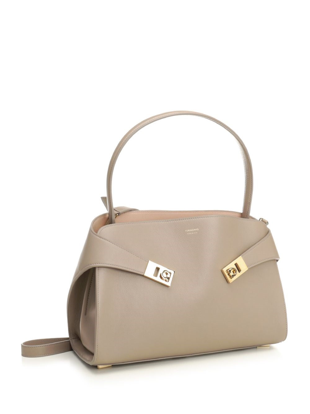 Ferragamo Women Hug Shulder Small Soft Bicolor