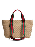Gucci Men Small Gg Print Shopping Bag