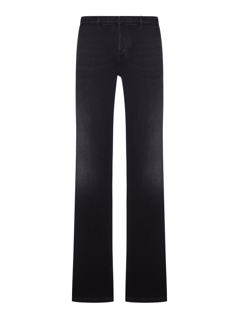 Gucci Men Stretch Cotton Denim Trousers