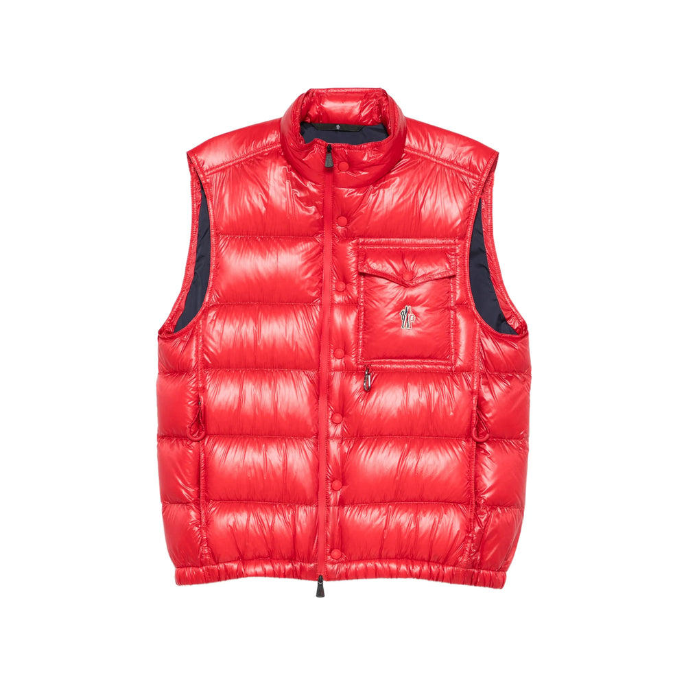 Moncler Grenoble Red Jackets - Waistcoats & Gilets Men