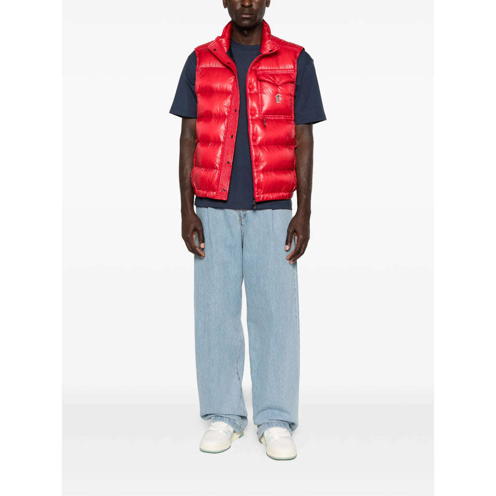 Moncler Grenoble Red Jackets - Waistcoats & Gilets Men