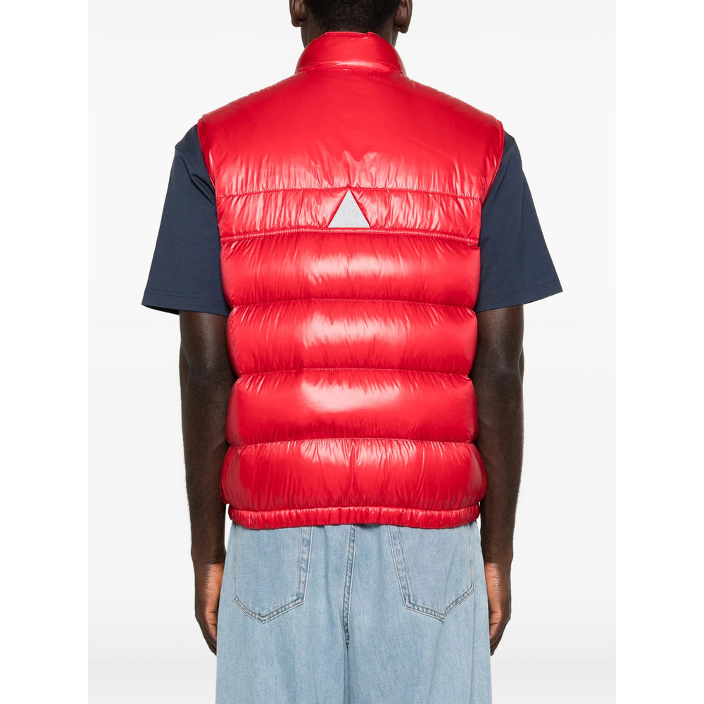 Moncler Grenoble Red Jackets - Waistcoats & Gilets Men