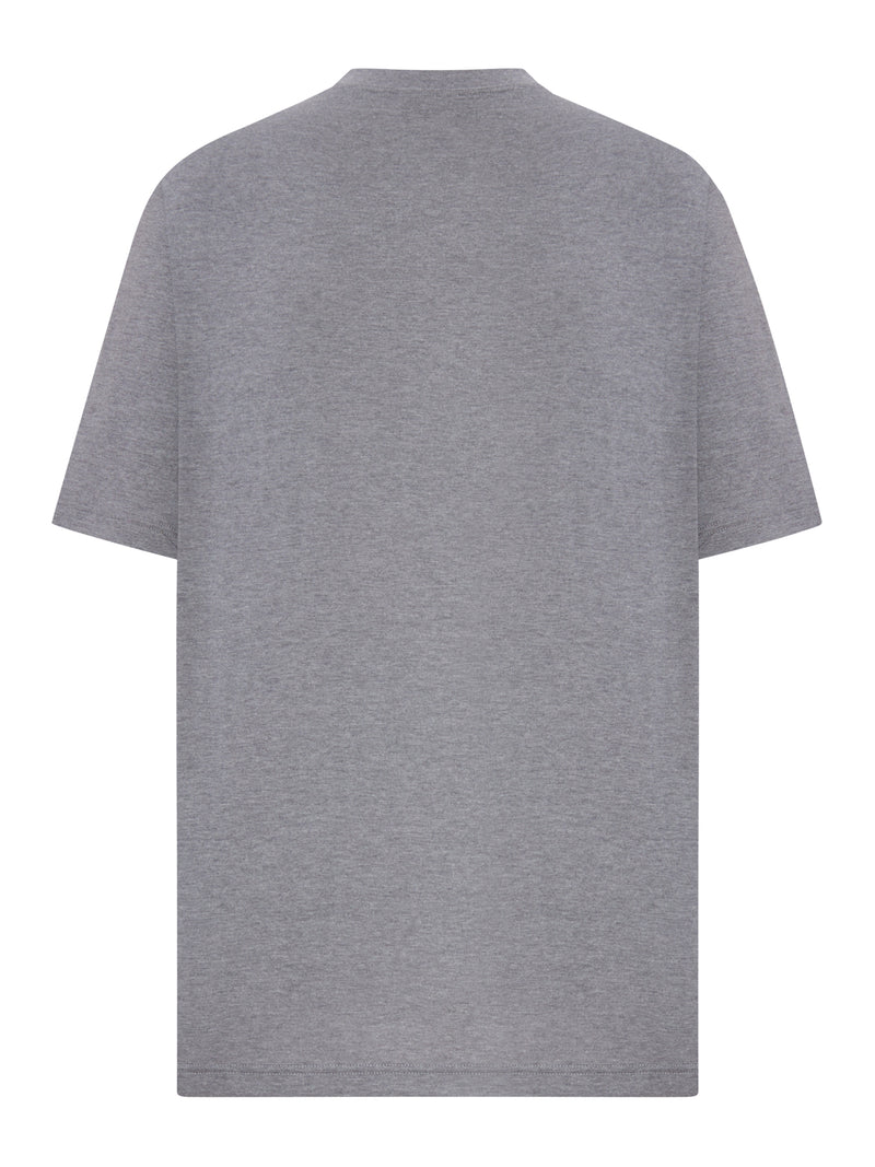 Gucci Women Cotton T-Shirt With Front Logo
