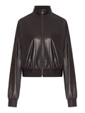 Gucci Women Bomber Jacket In Soft Nappa