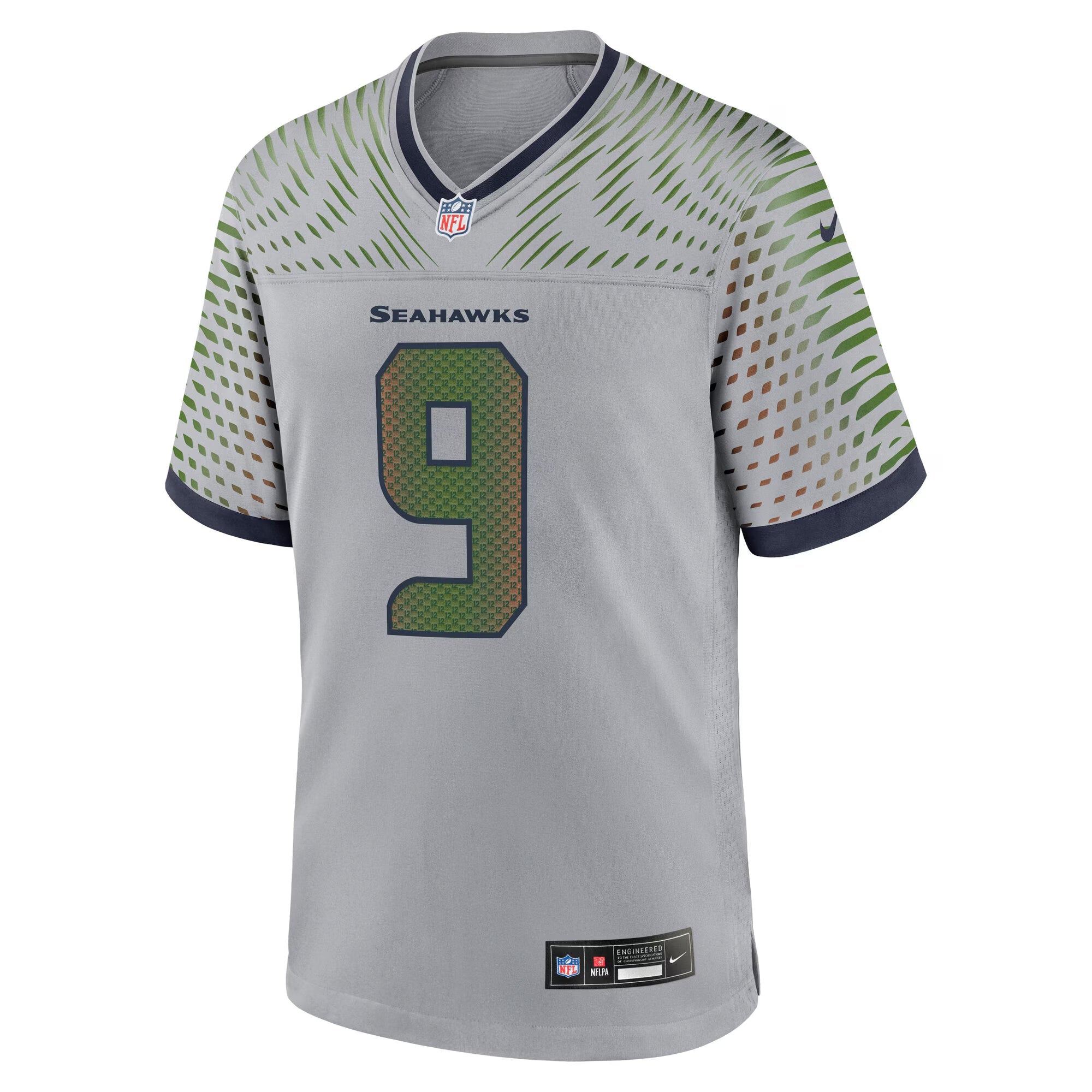 Seattle Seahawks Kenneth Walker III Wolf Gray 2025 Rivalries Collection Game Jersey