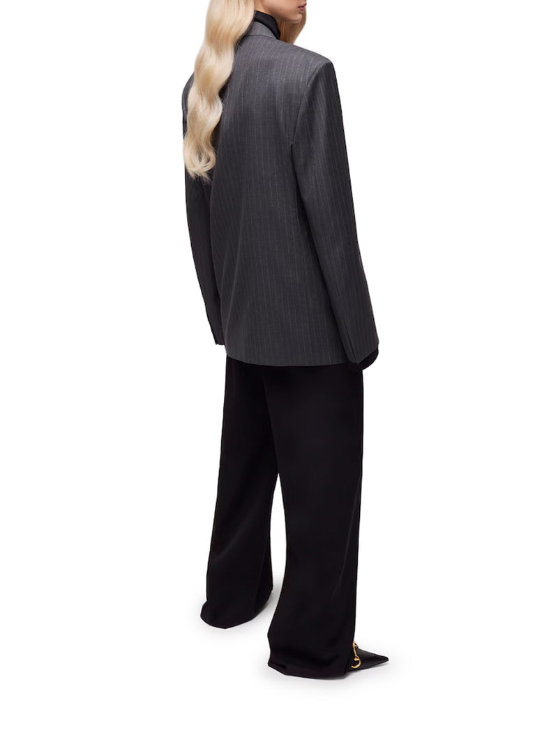Gucci Women Pinstriped Wool Jacket