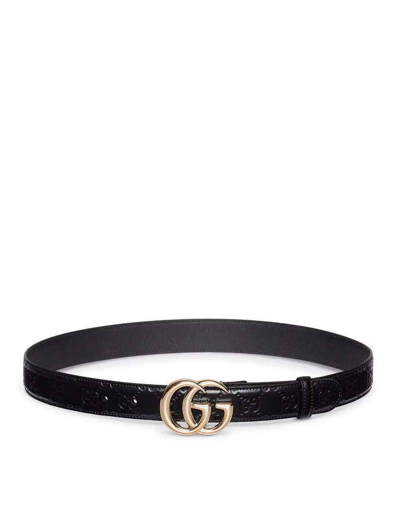 Gucci Women Gg Marmont Thin Belt