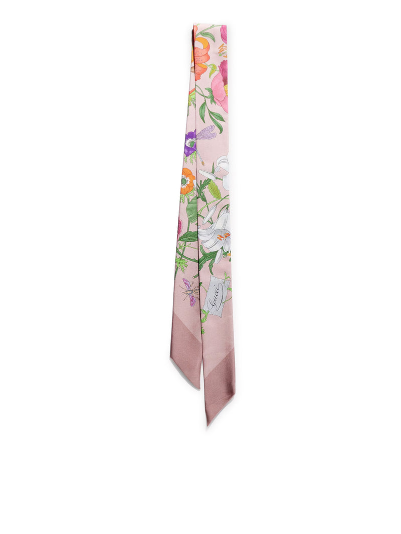 Gucci Women Printed Silk Ribbon