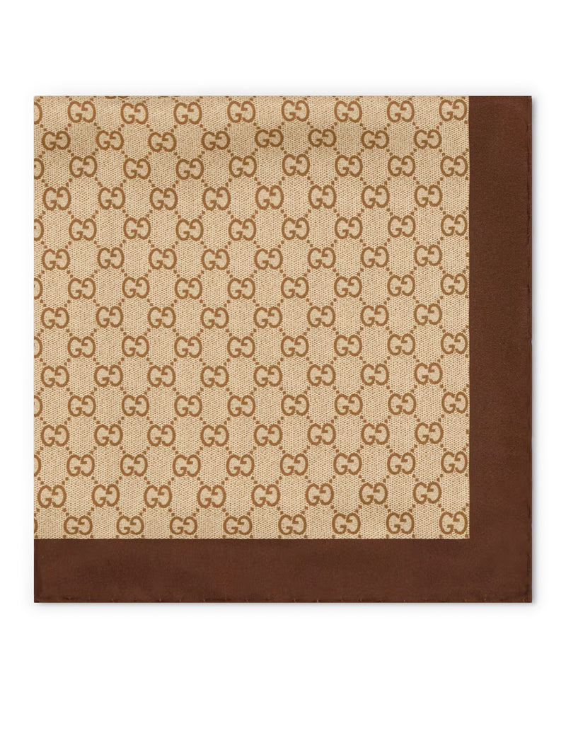 Gucci Women Printed Silk Twill Scarf