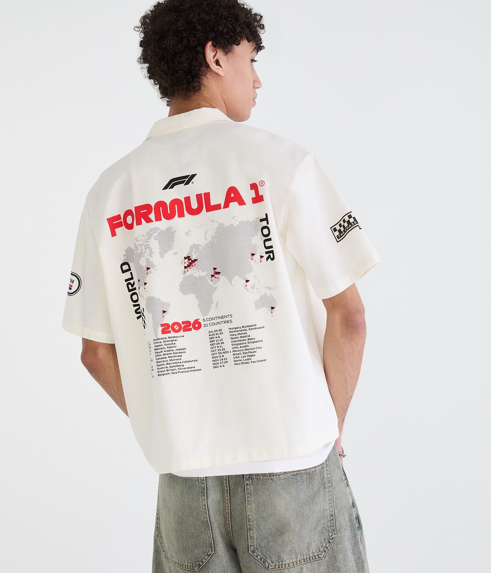 Aeropostale Formula 1 World Tour 2026 Boxy Mechanic Shirt