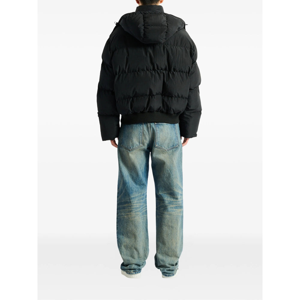 Balmain Black Coats - Padded Coats Men