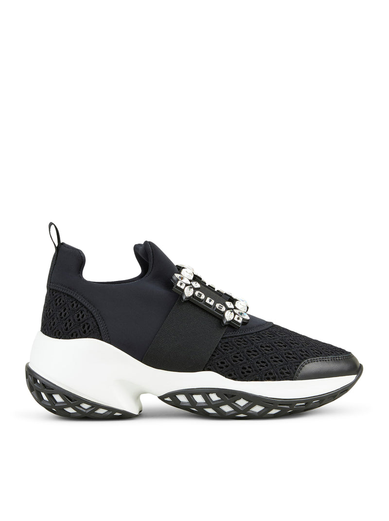 Roger Vivier Women Viv` Run Fabric Sneakers