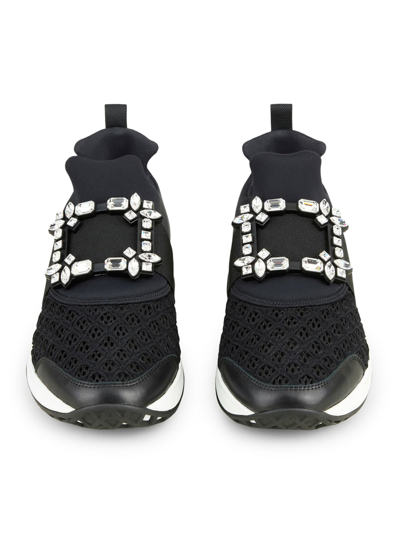 Roger Vivier Women Viv` Run Fabric Sneakers