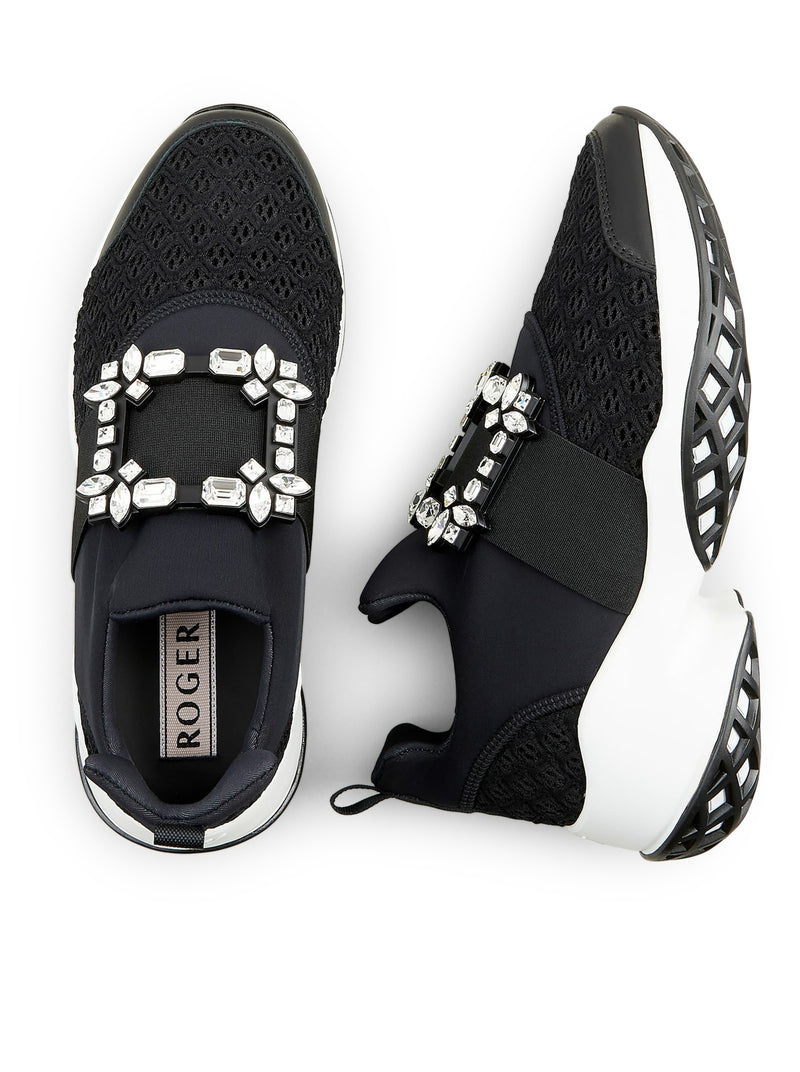 Roger Vivier Women Viv` Run Fabric Sneakers