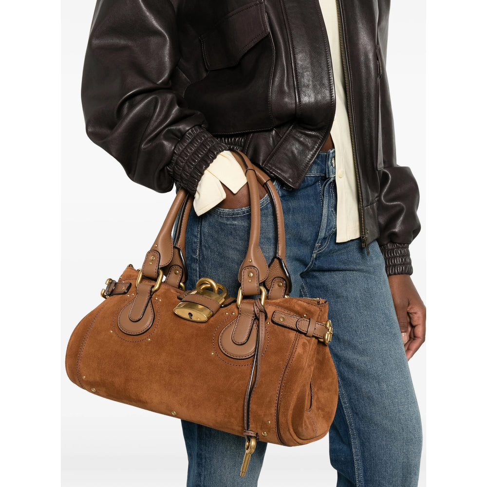 Chloé Brown Tote Bags Women