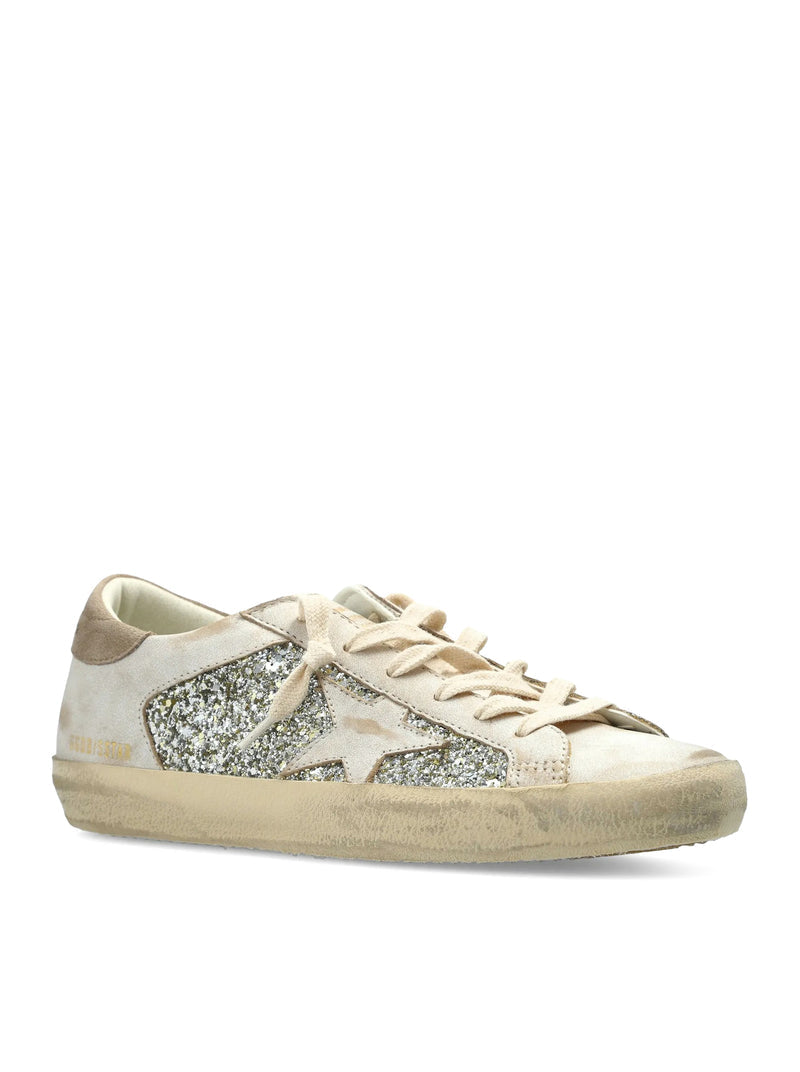 Golden Goose Deluxe Brand Women Super-Star Sneakers With Glitter Details
