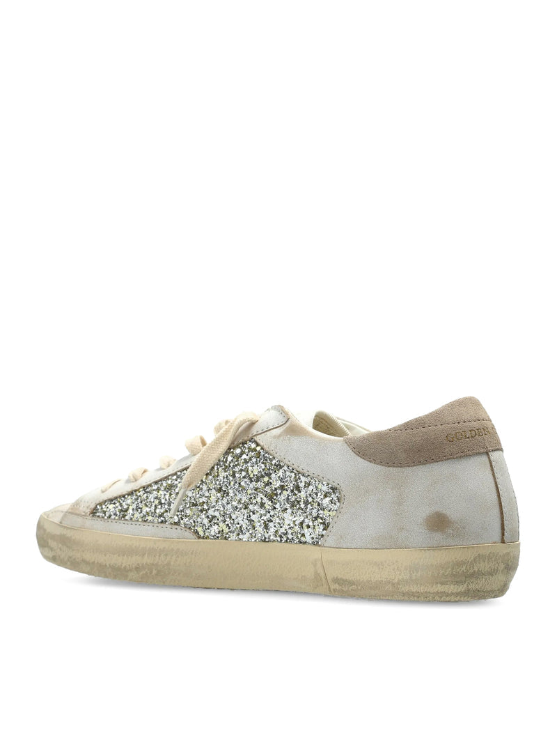 Golden Goose Deluxe Brand Women Super-Star Sneakers With Glitter Details