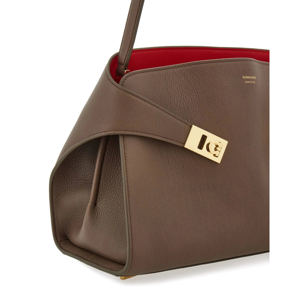 Ferragamo Neutrals Shoulder Bags Women