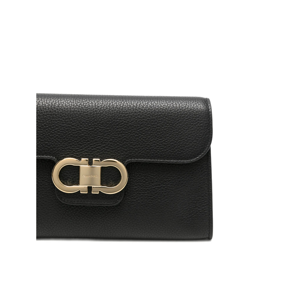 Ferragamo Black Clutch Bags Women