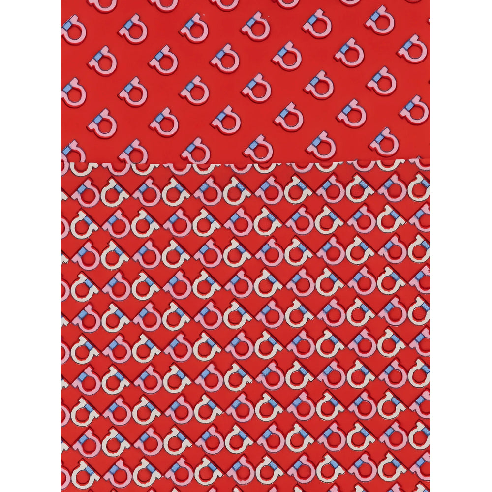 Ferragamo Red Ties & Bow Ties Men