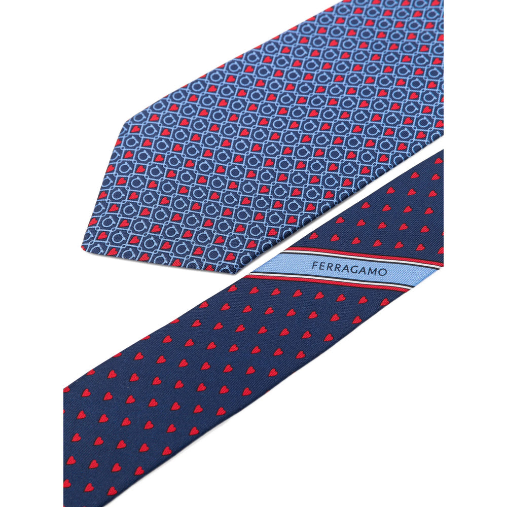 Ferragamo Blue Ties & Bow Ties Men