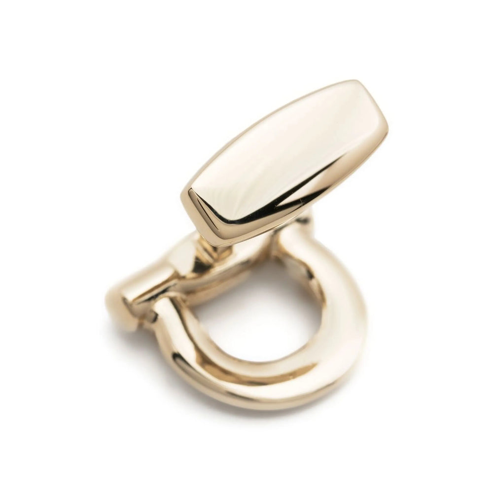 Ferragamo Gold Cufflinks Men