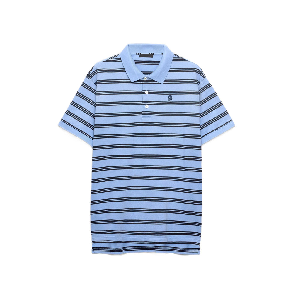 Prada Blue Polo Shirts Men