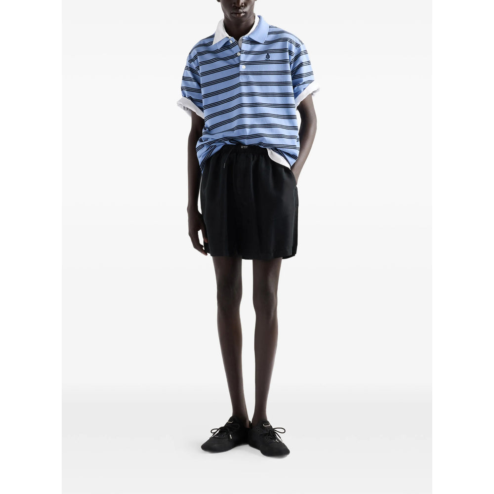 Prada Blue Polo Shirts Men
